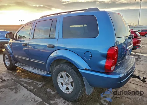 2004 Dodge Durango Limited из США, поврежденный, VIN 1D4HB58D44F239719